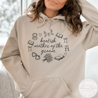 Bookish Mother Of The Groom Heirloom Icons Hoodie