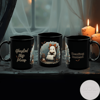 Ghosted My Plans Reading Instead Book Lover Mug