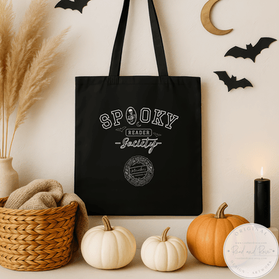Spooky Reader Society Book Club Tote Bag