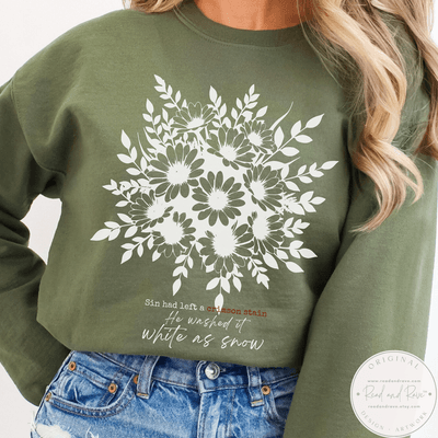 Jesus Paid It All Hymn Sweatshirt