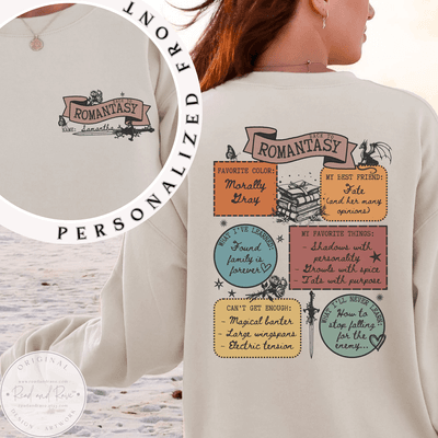 Back to Romantasy Personalized Sweatshirt