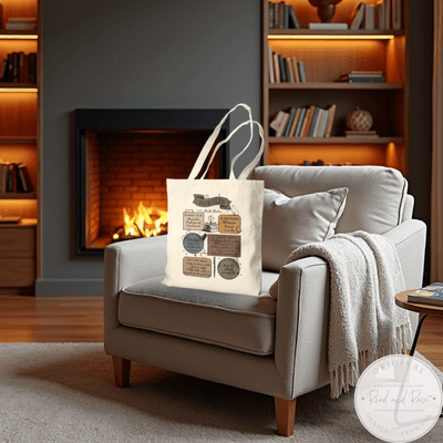 Back to Book Club Book Bestie Tote Bag