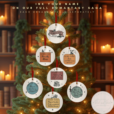 Back to Romantasy Personalized Ornament