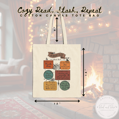 Back to Romantasy Personalized Tote Bag